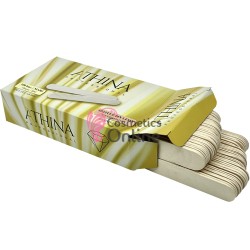 Spatule din lemn MEDII pentru epilat 100 buc, 15 x 1.8 cm, Athina, art 1838